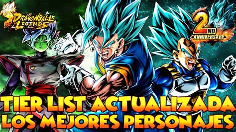 Goku super saiyan.this form of. DRAGON BALL LEGENDS TIER LIST ACTUALIZADA LOS MEJORES PERSONAJES - YouTube