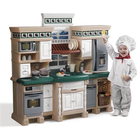 We at activity toys direct are proud to be one of the largest retailers of step2 toys and we take pride in stating we have one of the most extensive ranges of step2 products. LifeStyle Deluxe Kitchen | Kids Play Kitchen | Step2