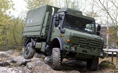 Download Wallpapers Mercedes U5000 Unimog German Military Truck All