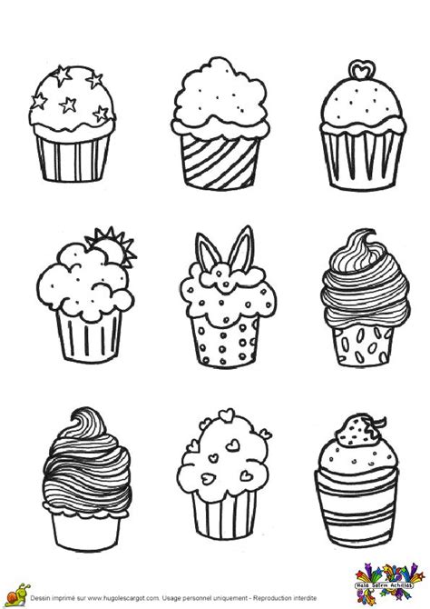 Une délicieuse glace italienne dans un grand cornet avec sa crème onctueuse à colorier. , page 11 sur 14 sur HugoLescargot.com | Dessin glace ...