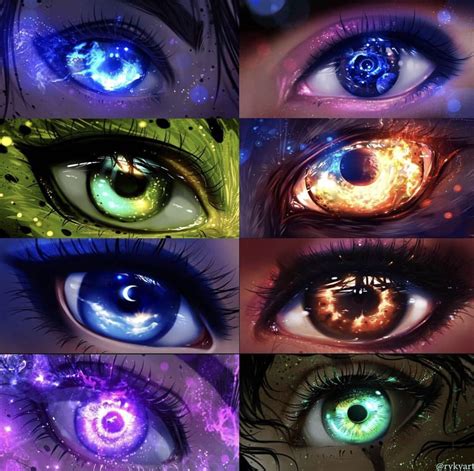 Fantasy Eyes For Magical Characters Desenho De Olho De Anime Coisas
