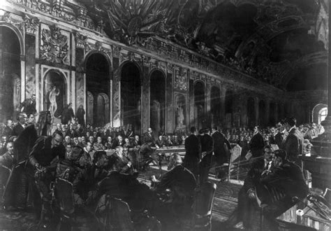 Lc Dig Ds 10034 Peace Treaty At Versailles June 28 1919