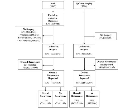Flow Chart Of Patient Management And Overall Recurrence