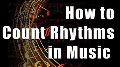 How To Count Rhythms In Music Youtube
