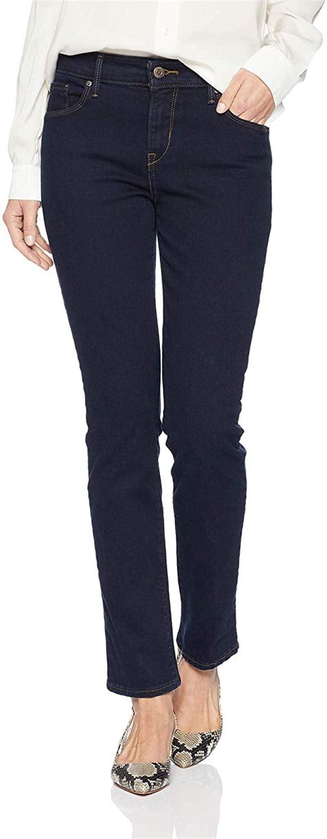 Levi S Women S Classic Mid Rise Skinny Jeans Deep Indigo Blue 32 US