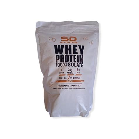 Sd Nutrition Whey Proteina Isolate 1kg 31 Servs Chutamax