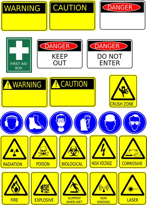 Safety Signs Az Banners Riset