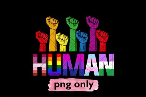 human equality pride lgbt rainbow we all human png file love etsy