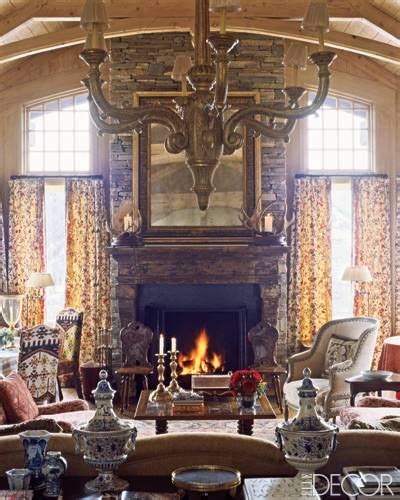 Read below for 15 stone fireplaces, which are all bound to *ignite* some inspiration. Aspen Moss | Chic living room, Elle decor, Fireplace surrounds
