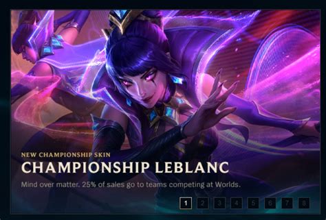 This is a teaser spotlight of championship leblanc with ingame gameplay! Championship Leblanc / Mistletoe Leblanc Leaguesales - 112 ...