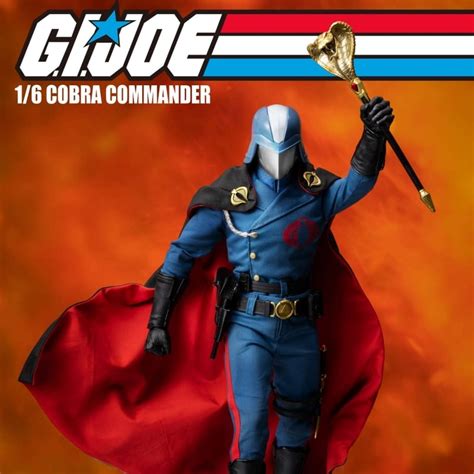 Cobra Commander Threezero Figure Gi Joe