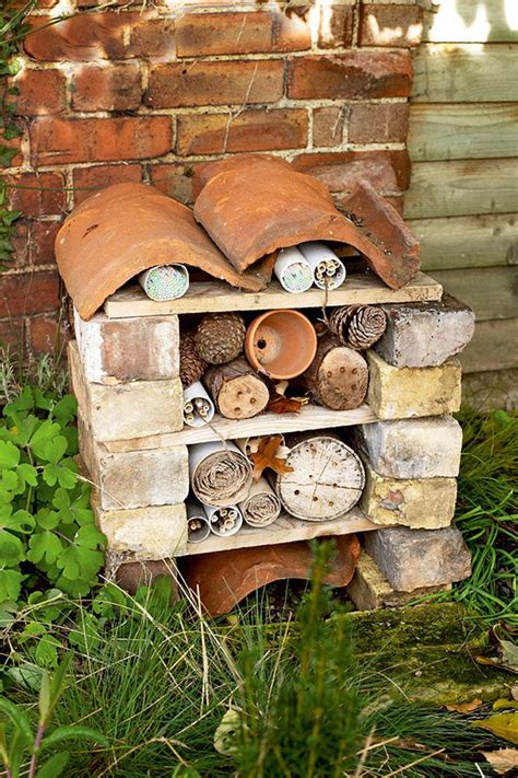 Check spelling or type a new query. Homemade bug hotel garden craft. Got the bricks, drill and ...
