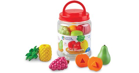 Fruits Et Formes Snap N Learn Learning Resources Boutique Educatout