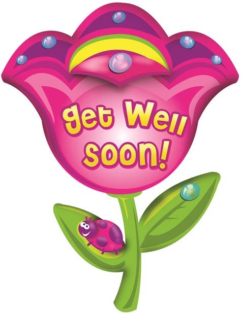Get Well Soon Flower Tri Products
