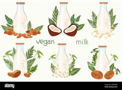 Alternative milk breakfast options hi-res stock photography and images
