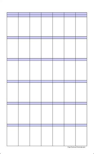 Free large blank portrait calendar from formville