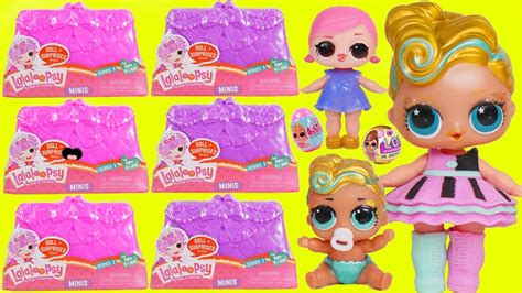 LOL Surprise Dolls Open Lalaloopsy Minis Series 3 Surprises! - YouTube