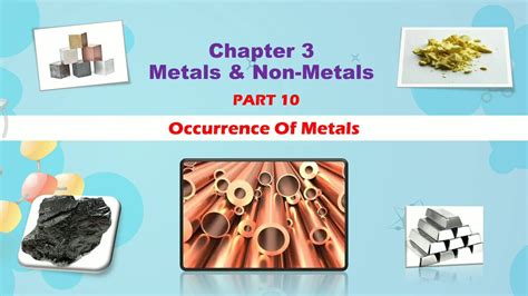 Mindmap Metals And Non Metals Class 10 Notes Edurev