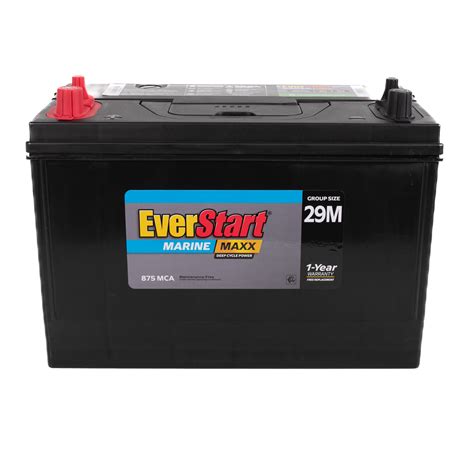 Everstart Maxx Lead Acid Marine And Rv Deep Cycle Battery Group Size
