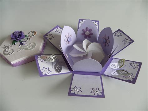 If you're the prankster in your group of friends then this is the perfect way to commemorate another candle on the birthday cake. Di's Daily Doings: Cards,cupcake wrappers and exploding boxes!