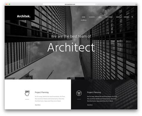Top Ten Wordpress Themes For Architectures