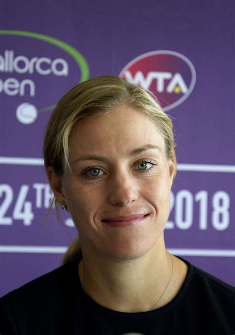 She relocated to puszczykowo, poland, to begin training at her grandfather's tennis facilities. ANGELIQUE KERBER at Mallorca Open Tennis Press Conference ...