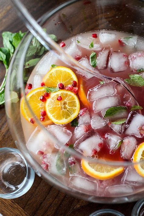 Pop the cork and get the evening started with these delightfully refreshing recipes. 16 Best Christmas Punch Recipes - Easy Holiday Big Batch Cocktails