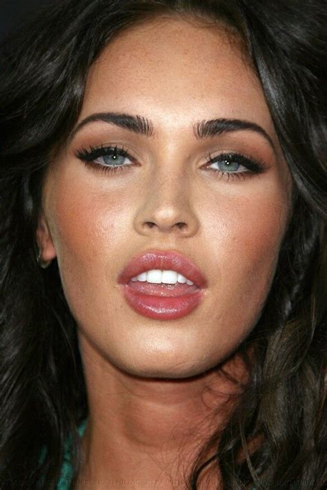 Megan Fox Eagle Eye Premiere Megan Fox Makeup Megan Fox Face Megan Fox Lips