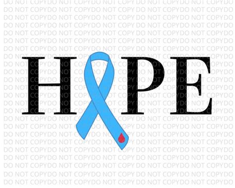 Type 1 Diabetes Awareness T1d Hope Svg  And Png Digital Etsy