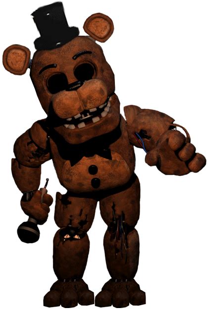 Five Nights At Freddys Withered Freddy By Itszombiehand On Deviantart