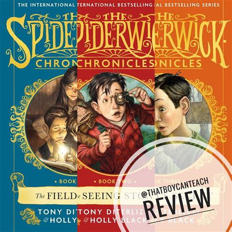 Book Review The Spiderwick Chronicles Books 1 3 By Tony