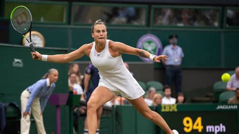 Horario y dónde ver por TV el Sabalenka Pliskova de las semifinales femeninas de Wimbledon