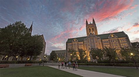 boston college ranked 22nd among forbes 2016 america s top colleges list