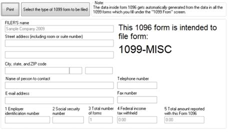 1099 Software 1099 Printing Software 1099 Efile Software And 1099