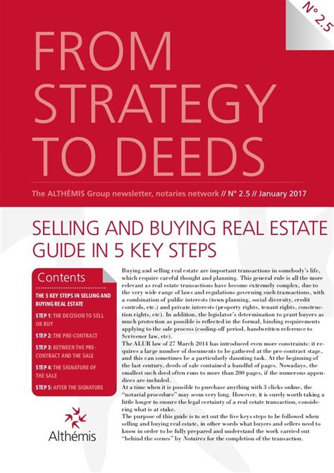Selling And Buying Real Estate Guide In 5 Key Steps