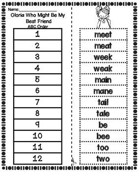 Practice one section a day or do the whole worksheet at once. Reading Second Grade Unit 5 ~ ABC Order Cut and Paste by Teaching Second Grade