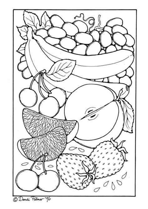 dessins de coloriage aliments à imprimer sur LaGuerche com Page