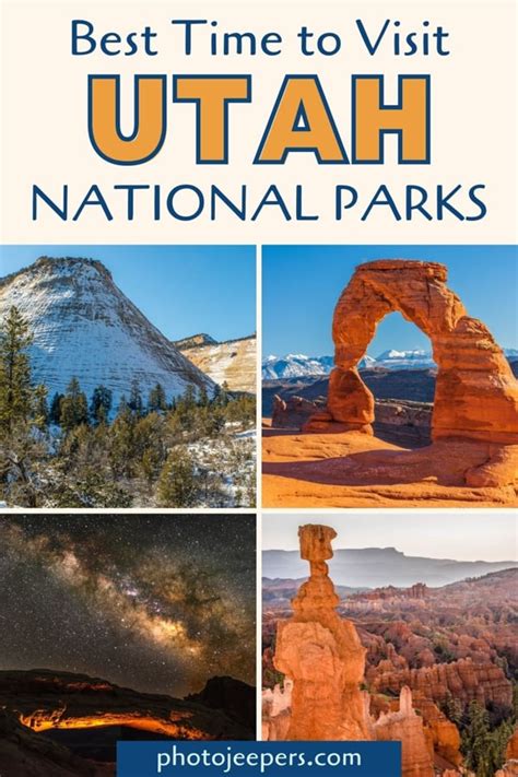 Best Time To Visit Utah National Parks Photojeepers