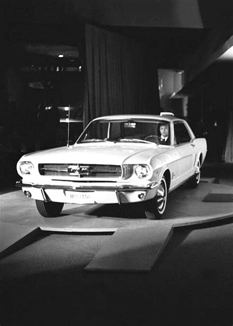 The 1965 Ford Mustang Was First Officially Revealed To The Public At