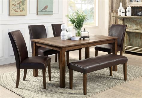 Awesome Dinette Sets With Bench Homesfeed