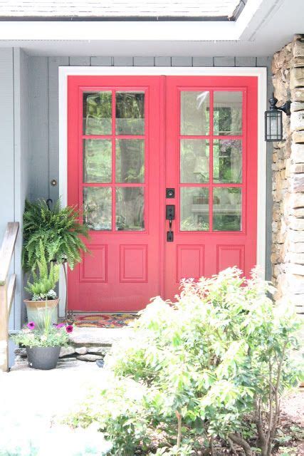 Hot Pink Front Door Valspar Berry Blush Painted Front Doors Front