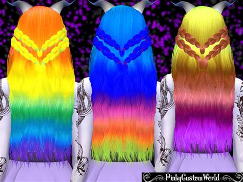 The Sims Resource Fantasy Retexture Of Cadence Hair By Stealthic