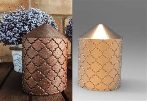 Great for valentine's day, weddings, mother's day, birthdays or just an everyday i love you! Decorative Candle for 3D printing and mold making