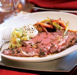 The prime rib, or standing rib roast, is the king of the roasts. A Juicy Prime Rib Dinner for the Holidays | Prime rib dinner, Prime rib recipe, Slow roasted ...