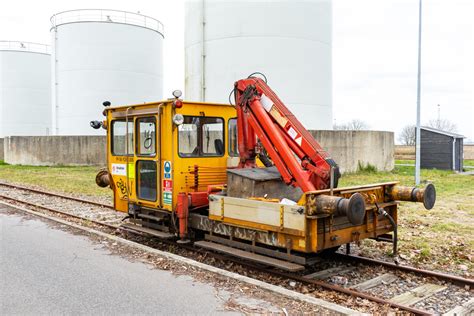Strukton Rail 10 tons trolje 088-5 på besøg i Struer ...