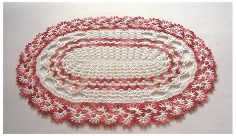 Oval Crochet Doily – Crochet For Beginners