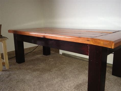 Ana white updated tryde coffee table pocket holes. coffee table | Ana White