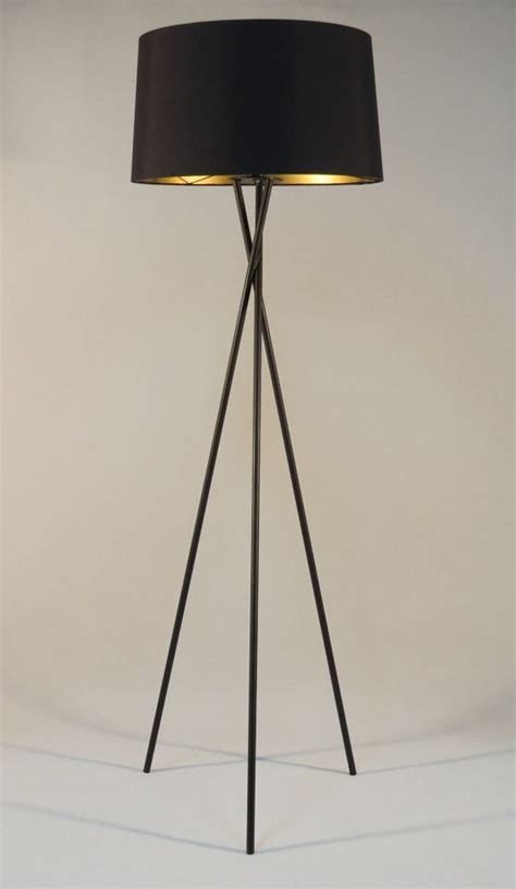 Handmade Tripod Floor Lamp With Black Colored By Dyankoffshop Modern