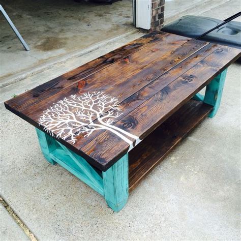 The above diy coffee table has a faint resemblance to marble, but if you want to replicate a real doppelgänger, there are a few easy strategies to achieve a luxe effect. The Best DIY Wood & Pallet Ideas | Painted trees, Pallet ...
