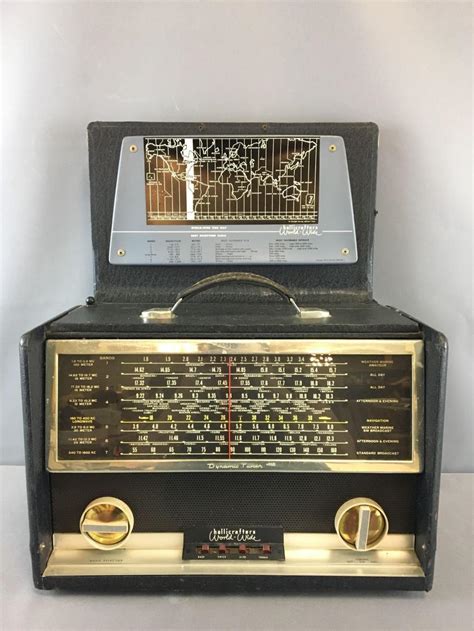 Lot Vintage Hallicrafters World Wide Radio Transmitter